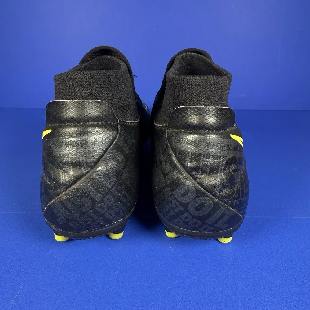 NIKE PHANTOM VISION VSN DF FG MG‎ SOCCER CLEATS BLACK AO3258-007 Men's 9.5